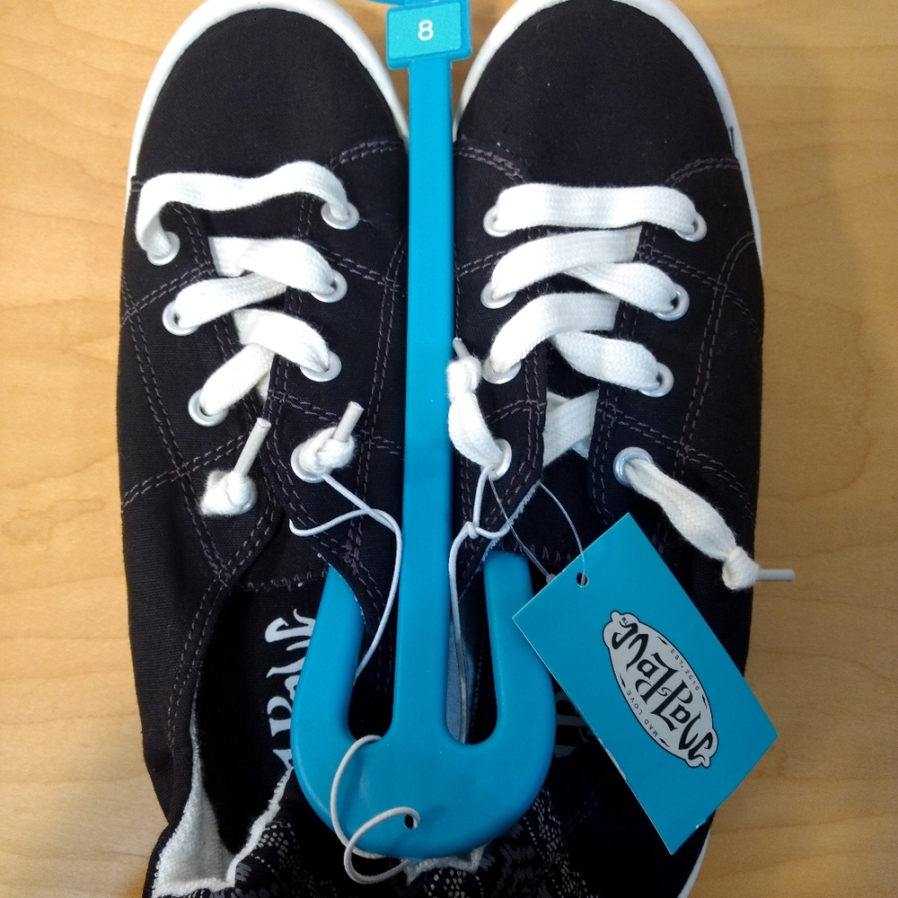 NWT Black slip-on sneakers